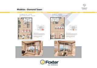 Diamond Tower - Salas de 41 m² a partir de R$ 444 mil à vista