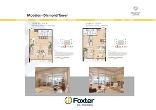 Diamond Tower - Salas de 41 m² a partir de R$ 444 mil à vista