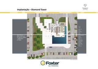 Diamond Tower - Salas de 41 m² a partir de R$ 444 mil à vista