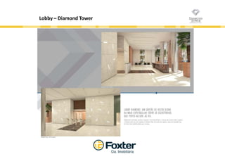 Diamond Tower - Salas de 41 m² a partir de R$ 444 mil à vista