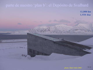 Día Mundial de la Alimentación.... . . de la importancia de los ‘Plan b’ en Recursos Fitogenéticos