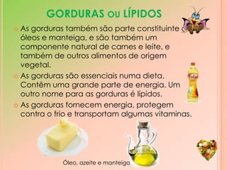 Carnes, ovos e peixe	Proteínas – Peixe, carne e ovos   Eu tenho muitas proteínas mas não me devem comer muito pois sou rico em gordura.     Eu tenho um elevado teor de proteínas. Consumam-me frequentemente. 