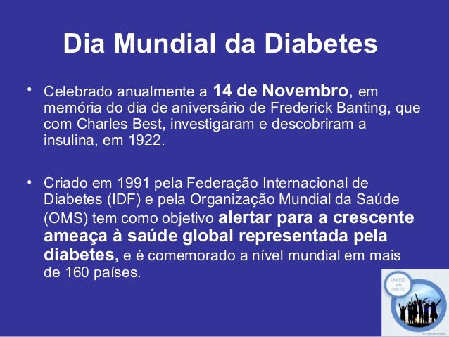 Dia mundial da diabetes 2012 Dia mundial da diabetes 2012