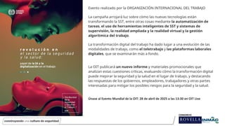 Día Mundial de la Seguridad y Salud en el Trabajo 2025: Prevención y ...
