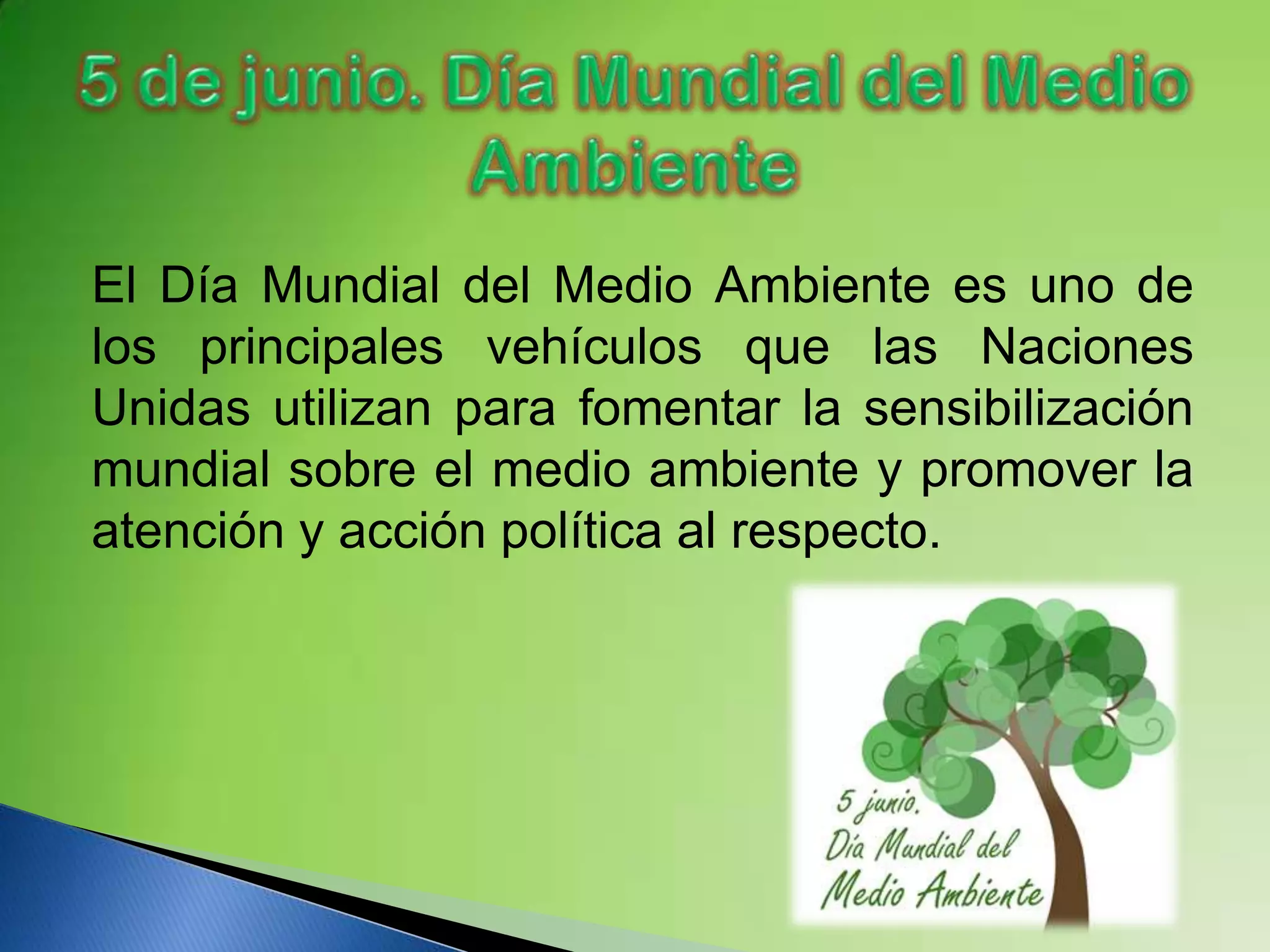 Dia mundial del medio ambiente | PPT