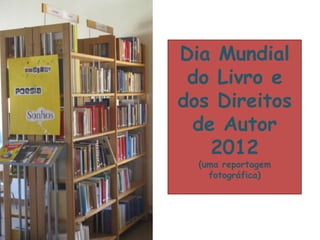 Dia mundial do livro 2012