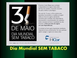 Dia Mundial SEM TABACO 