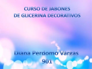 Jabones De Glicerina Normal Superior 901