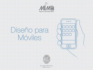 Iniciación al Diseño para Dispositivos Móviles 2012