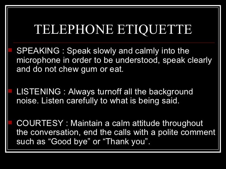 tele interiew ppt telephone interview etiquette