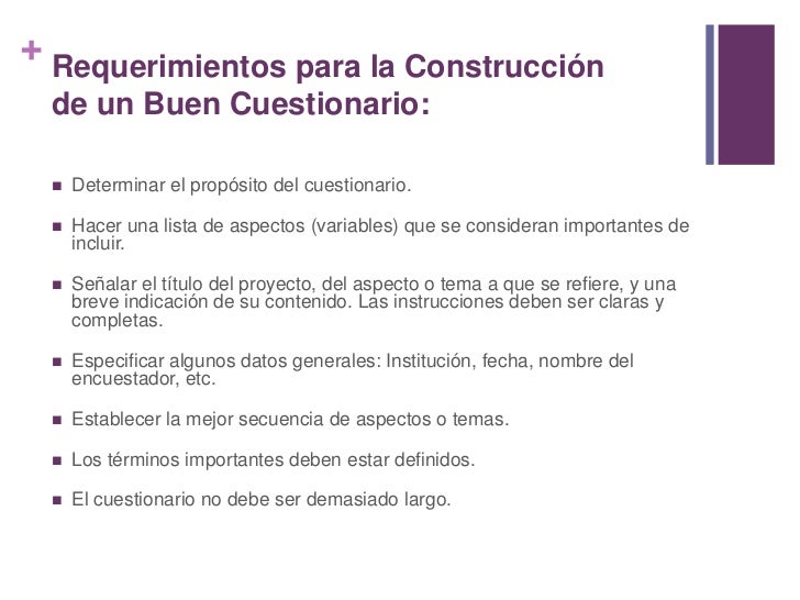 Cuestionario