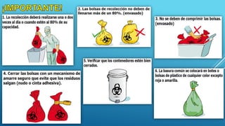 Triptico Rpbi MANEJO DE RPBI | PPTX