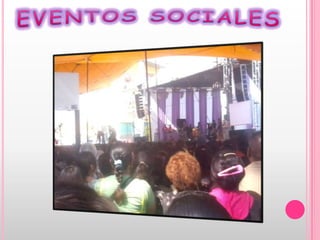 EVENTOS SOCIALES