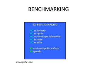 BENCHMARKING




monografias.com
 