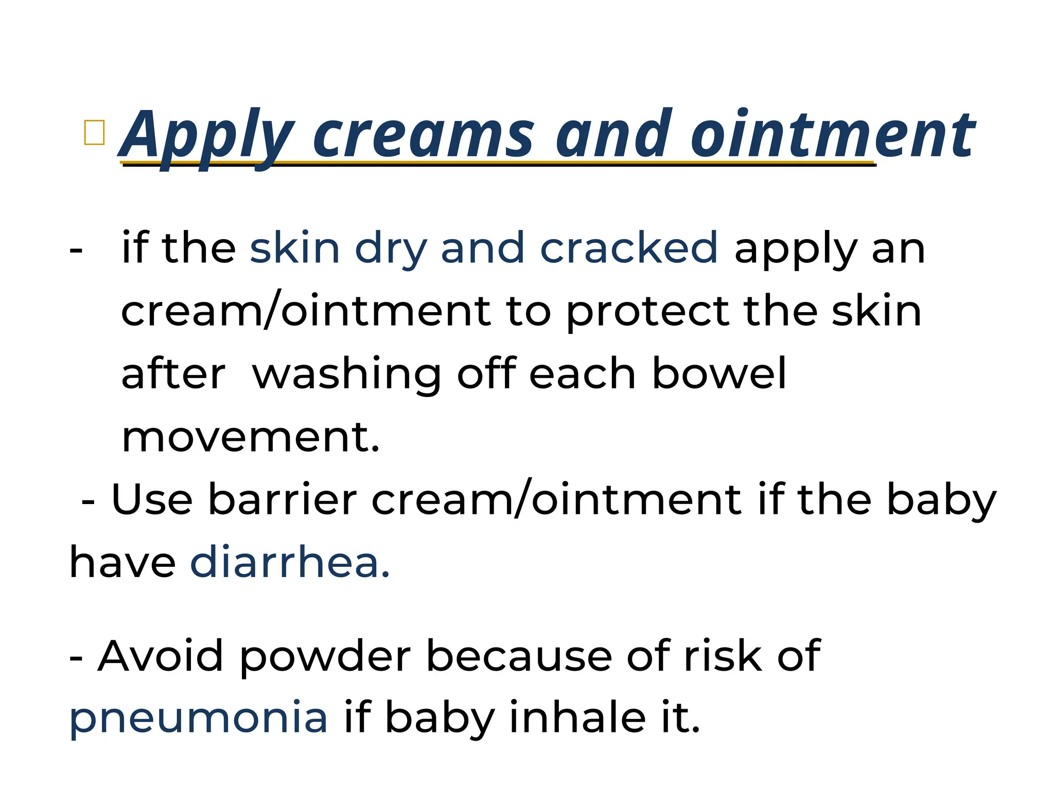 diaper rashes causes and treatment and prevention | PPTX