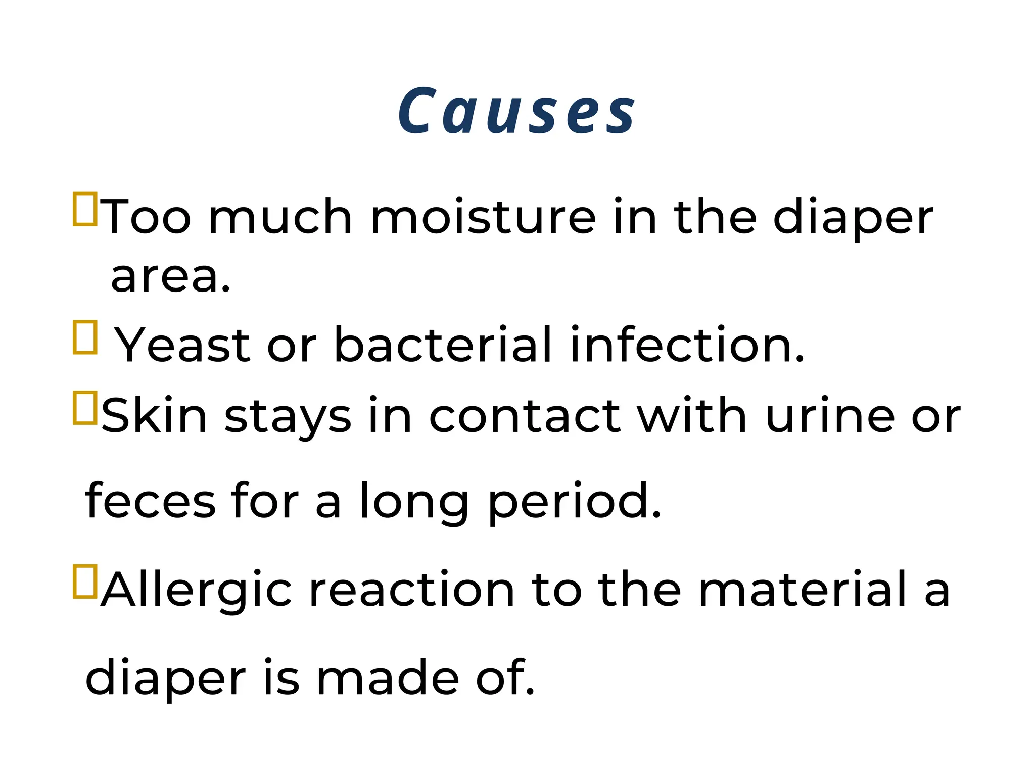 Diaper Rashes Causes And Treatment And Prevention PPTX