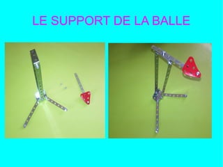 LE SUPPORT DE LA BALLE