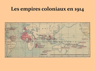 Les empires coloniaux en 1914