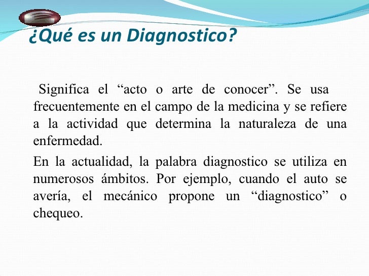 diagnostico del balance general diagnostico del balance general
