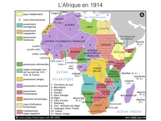 L’Afrique en 1914
 