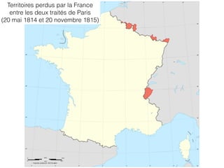 Territoires perdus par la France
entre les deux traités de Paris
(20 mai 1814 et 20 novembre 1815)
 