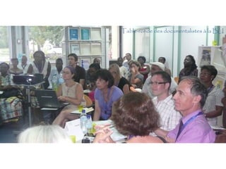 Table-ronde des documentalistes à la BU 