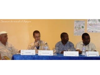 Session de travail à l’Amyris 