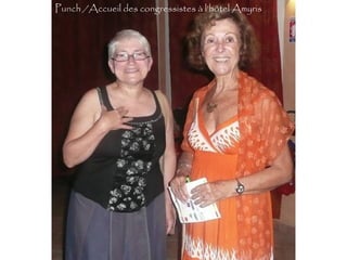 Punch /Accueil des congressistes à l’hôtel Amyris 