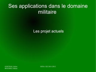 Le système d'affichage tête haute L'affichage tête haute aussi appelé head-up display (HUD)  a été mis au point grâce aux travaux de Gilbert Klopfstein dans les années 60. Depuis ce système est présent dans la plupart des avions modernes, et il devrait également apparaître dans l'aviation civile. 