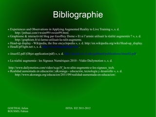 Le Head-mounted Display Une des variantes du système d'affichage tête haute de plus en plus utilisée dans l’aéronautique est le head-mounted display. Où les information sont affichés directement sur la visière du casque de l'utilisateur. Ainsi les informations s'adaptent en fonction de l'inclinaison du casque. Ci-dessous le système Top Owl de Thales utilisés dans les hélicoptères tigres. 