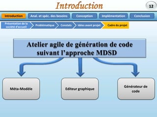  La création de nouveaux langages de modélisation n’était pas à la portée. Maintenant, il existe un cadre productif qui la facilite. 8