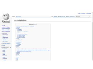 Présentation exposé Wikipedia