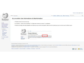 Présentation exposé Wikipedia