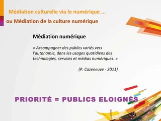 Médiation culturelle 