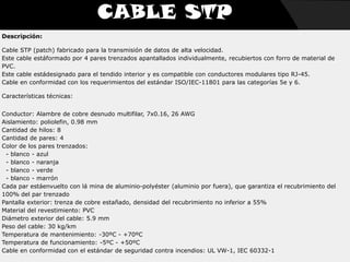 CABLE STP
