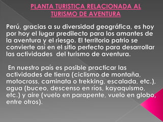 Diapo de planta turistica
