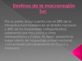 Diapo de planta turistica