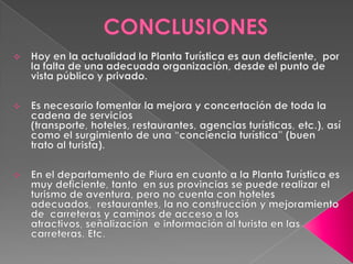 Diapo de planta turistica