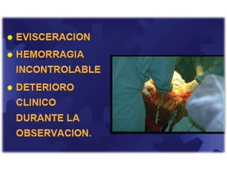 Laparotomía o Laparoscopia ???