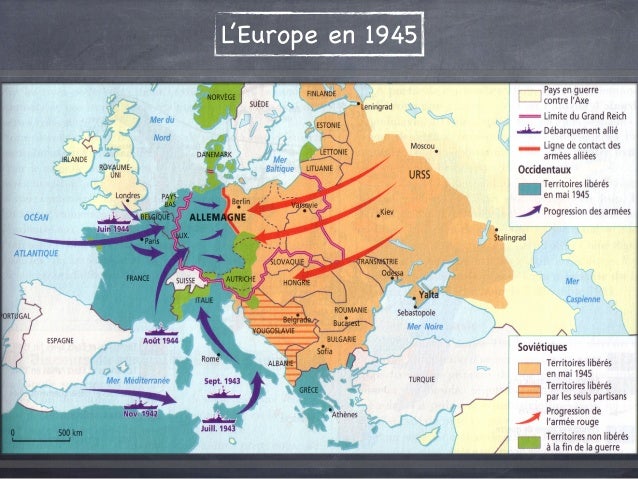 Diapo Europe Depuis 1945
