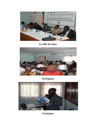 La table de séance




  Participants




   Participant
 