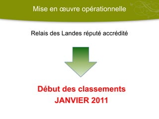 Actu du réseauLe projet stratégique national en marche 