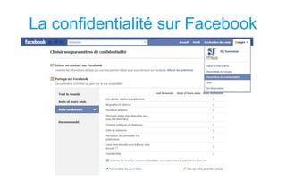 La confidentialité sur Facebook 