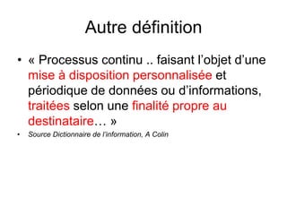 Introduction à la notion de veille informationnelle | PDF
