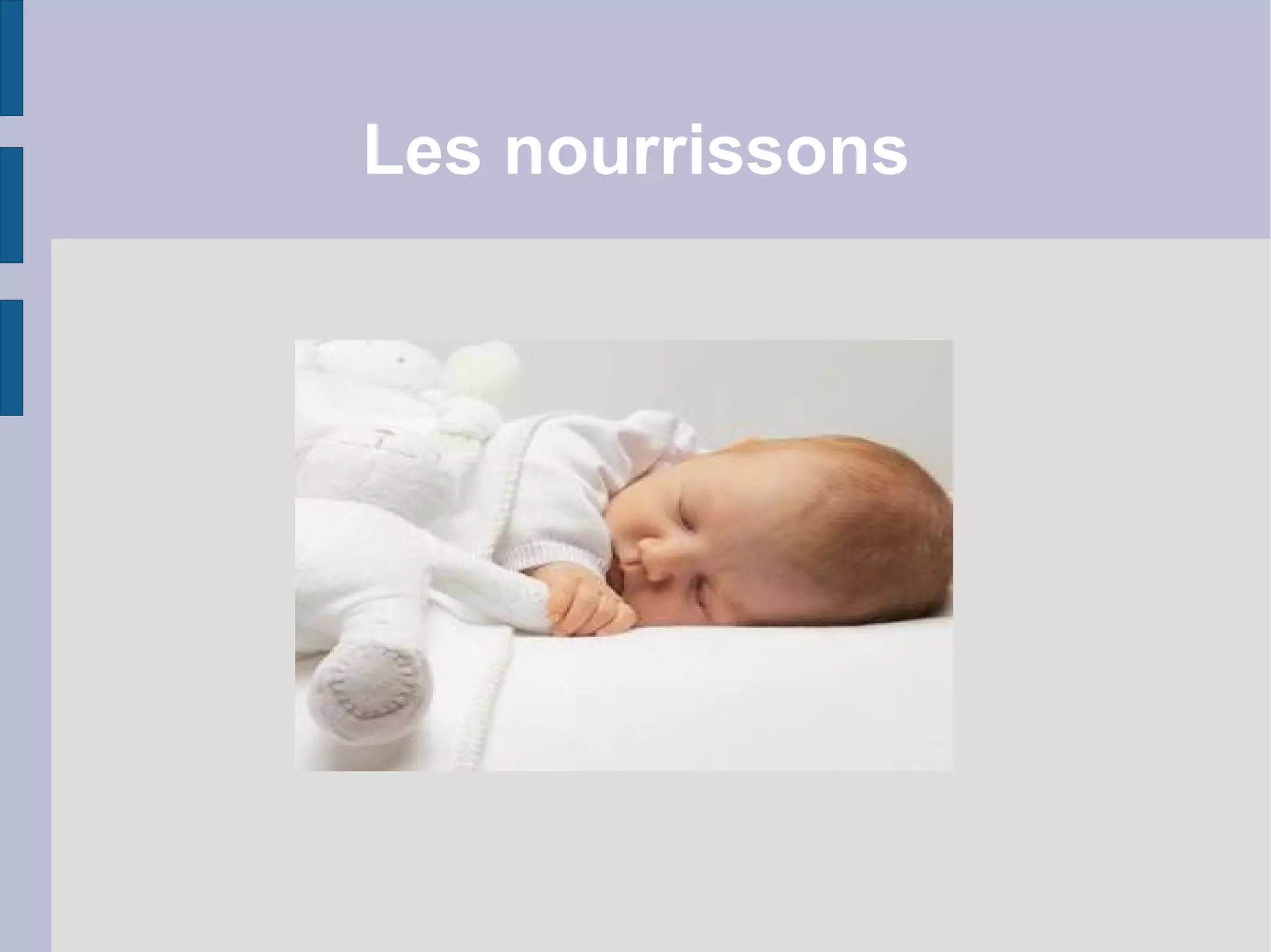 Les nourrissons