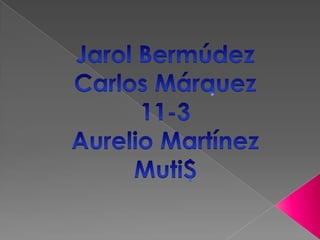 Jarol Bermúdez Carlos Márquez 11-3 Aurelio Martínez Muti$ 