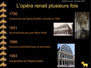L'opéra renait plusieurs fois 1756 