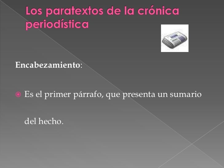 Diapositiva Paratexto