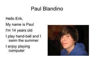 Paul Blandino ,[object Object]