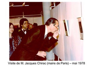 Visite de M. Jacques Chirac (maire de Paris) – mai 1978 